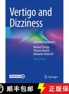 【3-4周达】Vertigo and Dizziness: Common Complaints (Third Edition 2023) [9783030782627]