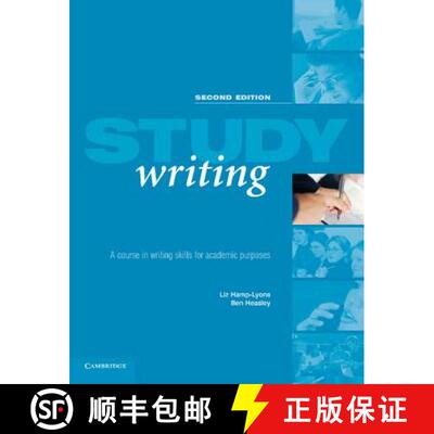 【3-4周达】Study Writing: A Course in Written English for Academic Purposes [9780521534963]