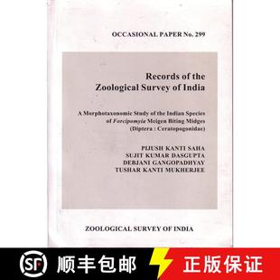 Diptera Morphotaxonomic the 预订 Species Midges Cera... Biting Study Meigen Forcipomyia 9788181712264 Indian