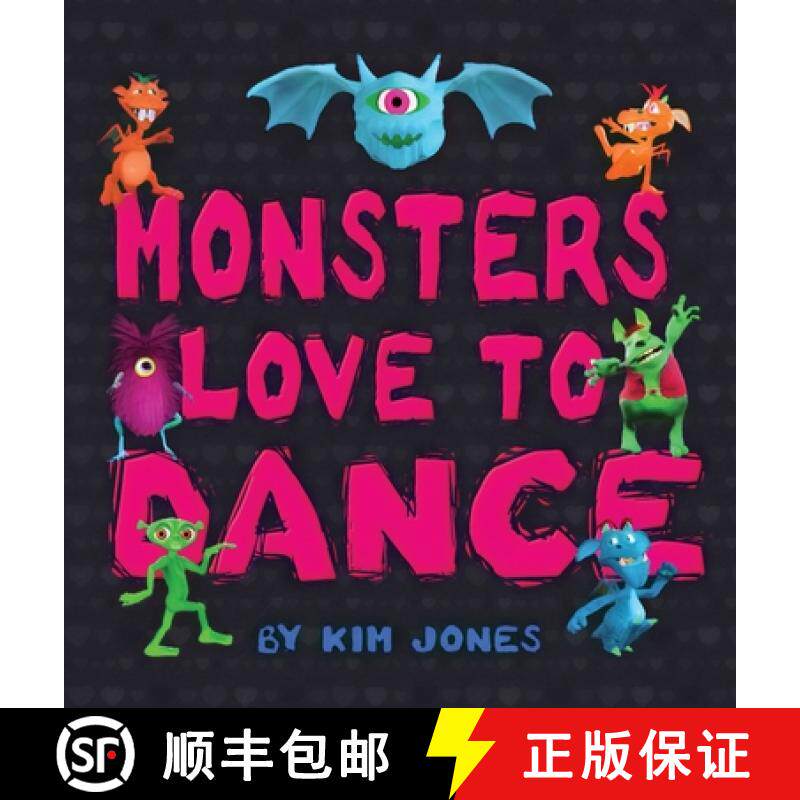 【3-4周达】Monsters Love To Dance [9781087917672]