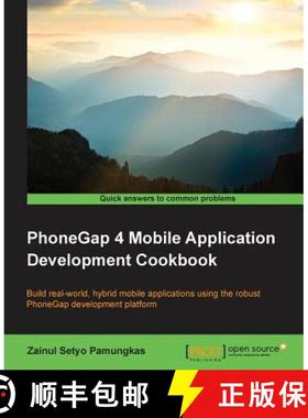 预订 PhoneGap 4 Mobile Application Development Cookbook [9781783287949]