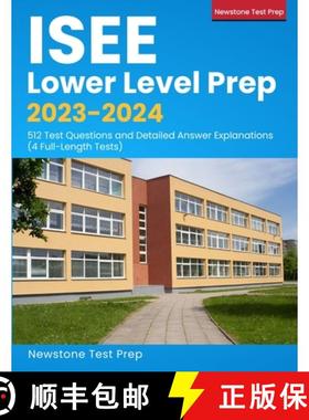 预订 ISEE Lower Level Exam Prep 2020-2021: ISEE Study Guide with 512 Test Questions and Answer Explan... [9781989726310]
