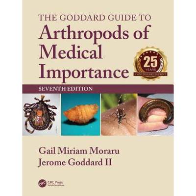 【4周达】The Goddard Guide to Arthropods of Medical Importance, Seventh Edition [9781138069435]