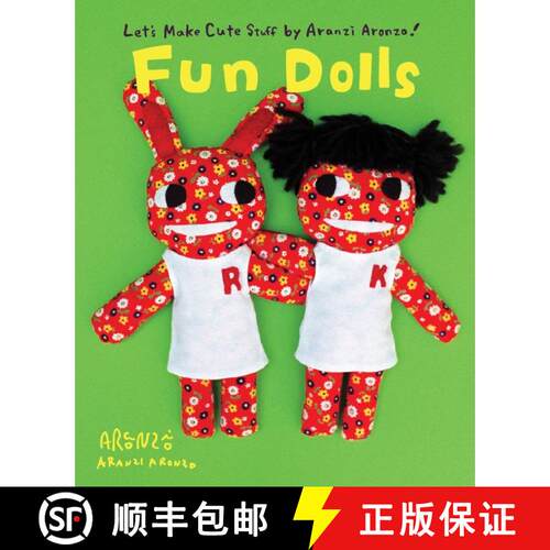 【3-4周达】Aranzi Aronzo Fun Dolls [9781932234794]