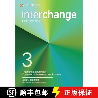 【3-4周达】Interchange Level 3 Teacher's Edition with Downloadable Assessment Program [9781009700962]