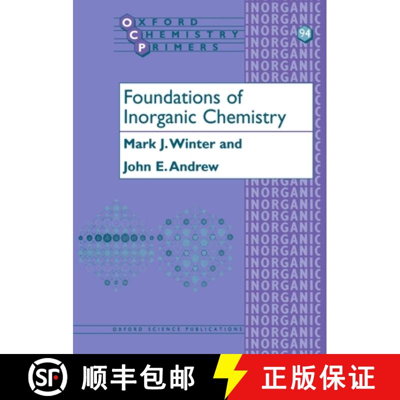 【3-4周达】无机化学基础 Foundations of Inorganic Chemistry [9780198792888]
