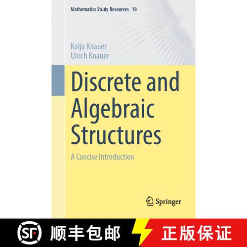 【3-4周达】Discrete and Algebraic Structures : A Concise Introduction [9783662705629]