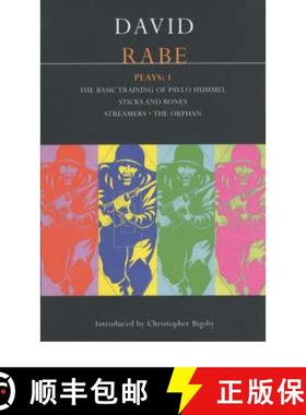 预订 Rabe Plays: - The Basic Training of Pavlo HummeL; Sticks and Bones; Streamers; The Orphan [9780413730305]