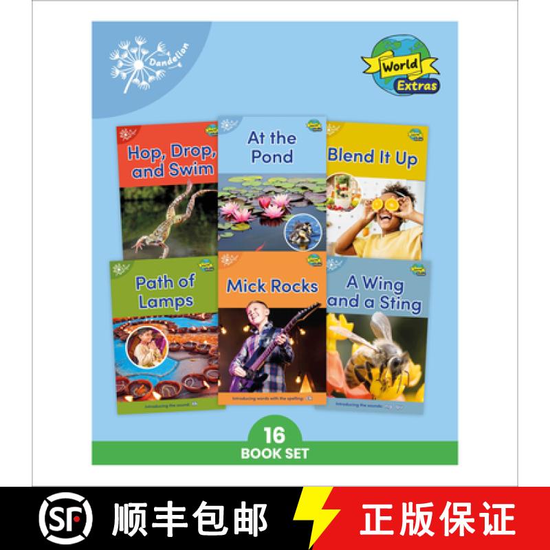 【4周达】Phonic Books Dandelion World Extras Stages 8-15 [9780593848555]