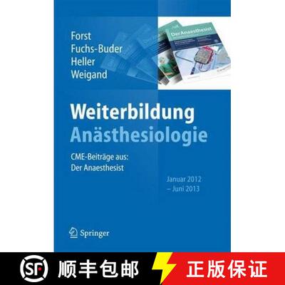 【3-4周达】Weiterbildung Anästhesiologie: Cme-Beiträge Aus: Der Anästhesist, Januar 2012 - Juni 2013 [9783642407147]