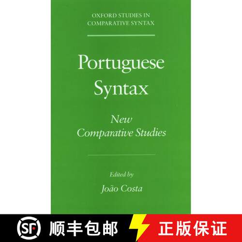 【3-4周达】Portuguese Syntax: New Comparative Studies [9780195125764]
