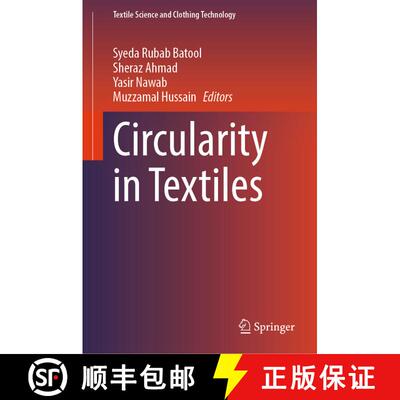 【3-4周达】Circularity in Textiles [9783031494789]