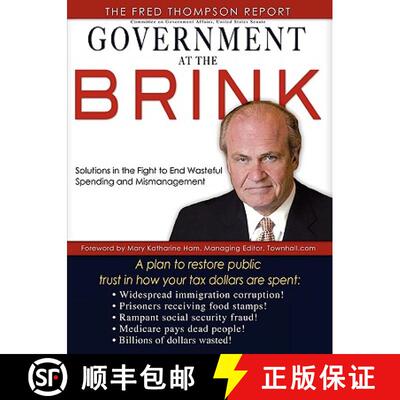 【3-4周达】Government at the Brink: The Root Causes of Government Waste and Mismanagement [9781602668546]