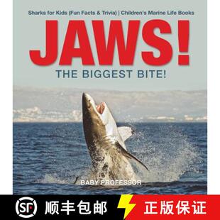 Children Facts Fun Kids ... Marine Life 9781541917156 Bite 4周达 Trivia JAWS Sharks The for Biggest