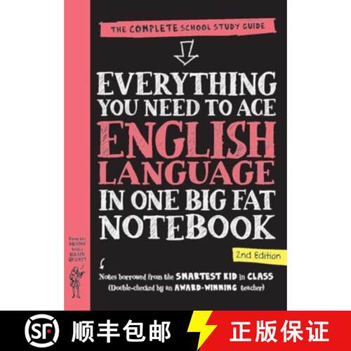 【3-4周达】Everything You Need to Ace English Language in One Big Fat Notebook, 2nd Edition (UK Edition) [9781523530748]