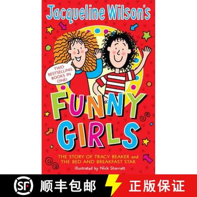 【3-4周达】Jacqueline Wilson's Funny Girls : Previously published as The Jacqueline Wilson Collection [9780440870227]