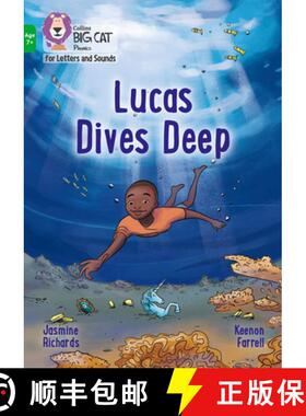 【3-4周达】Lucas Dives Deep: Band 05/Green [9780008446437]