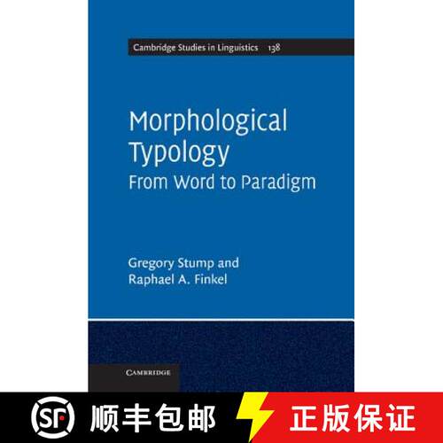 【3-4周达】精装 Morphological Typology: From Word to Paradigm - Morphological Typology: From Word to ... [9781107029248]