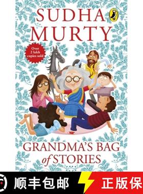 【3-4周达】Grandma's Bag Of Stories: Collection of 20+ Illustrated short stories, traditional Indian ... [9780143333623]