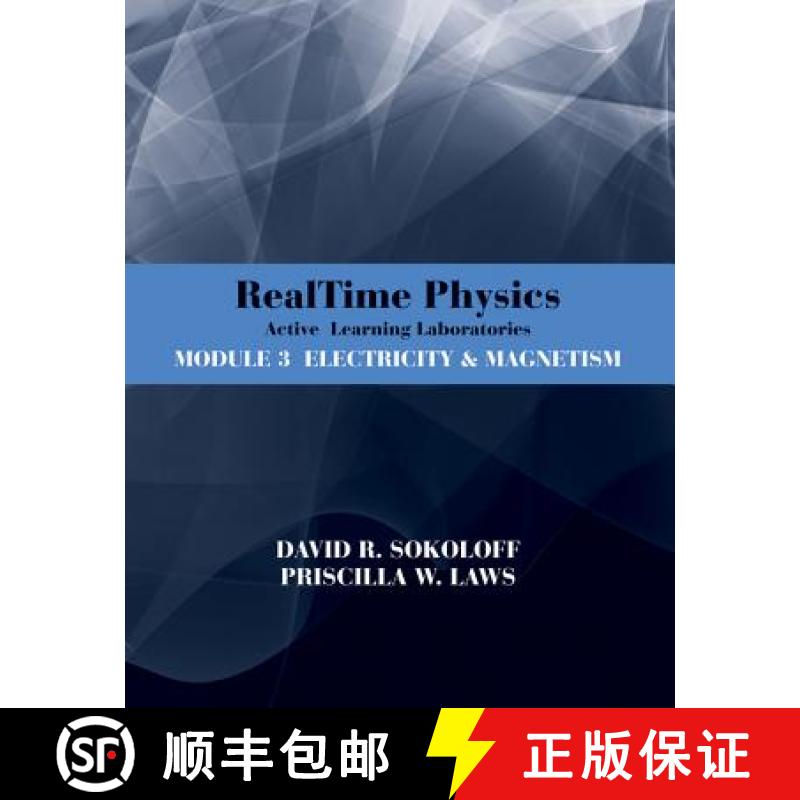 现货 Realtime Physics Active Learning Laboratories Module 3 Electricity & Magnetism [Wiley物理和天文] [9780470768891]