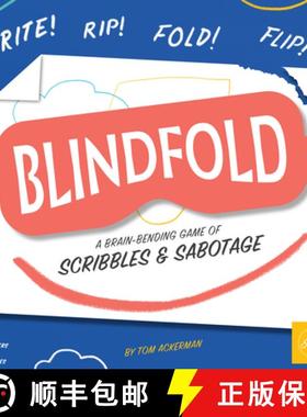 【3-4周达】The Blindfold: A Brain-Bending Game of Scribbles and Sabotage [9781797205960]