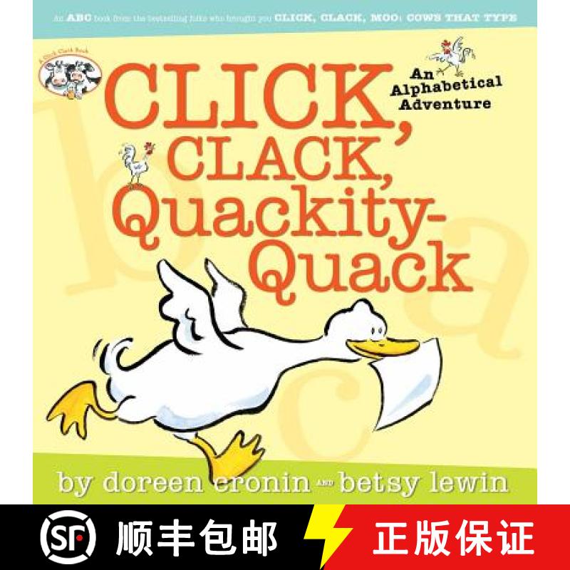 【3-4周达】Click, Clack, Quackity-Quack [9780689877155]