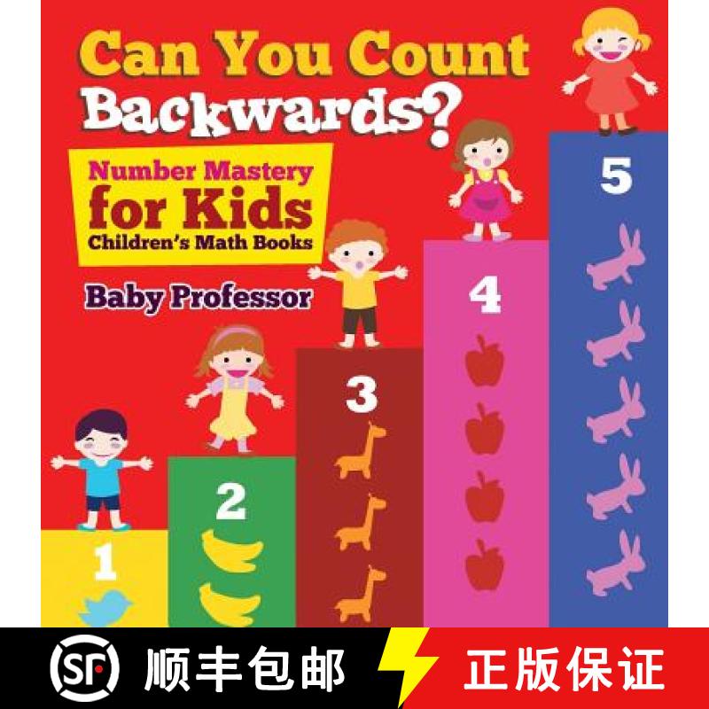 【3-4周达】Can You Count Backwards? Number Mastery for Kids | Children's Math Books [9781541904217]