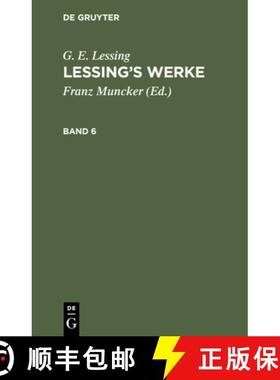预订 G. E. Lessing: Lessing's Werke. Band 6 [9783112413050]