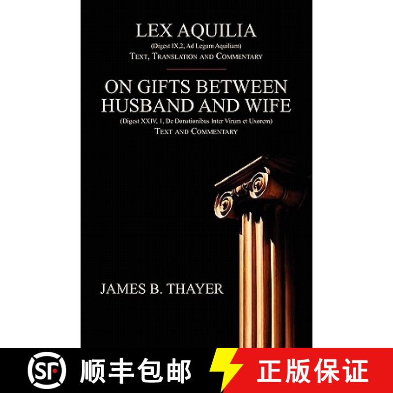 【2-3周达】Lex Aquilia [9781584778264]
