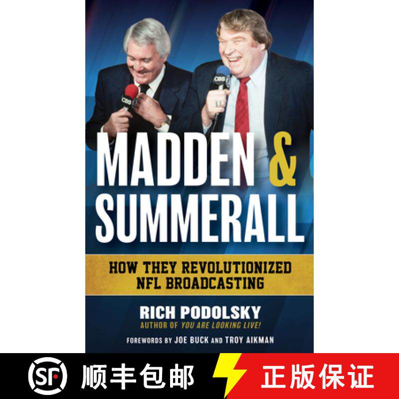 【3-4周达】Madden & Summerall : How They Revolutionized NFL Broadcasting [9781493091980]