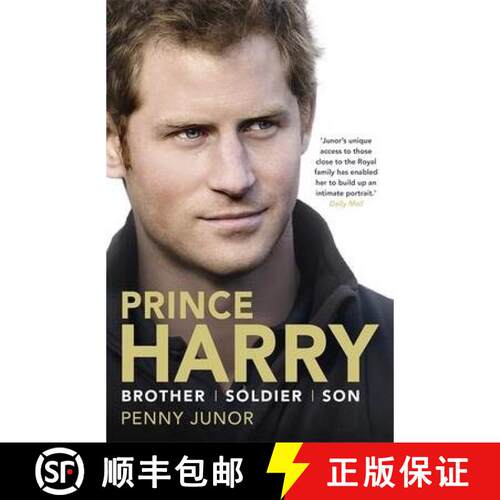 【3-4周达】Prince Harry: Brother. Soldier. Son. Husband. [9781444777956]