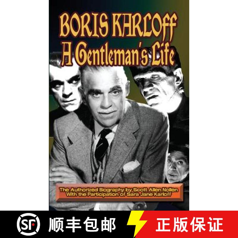 【3-4周达】Boris Karloff: A Gentleman's Life [9781887664233]