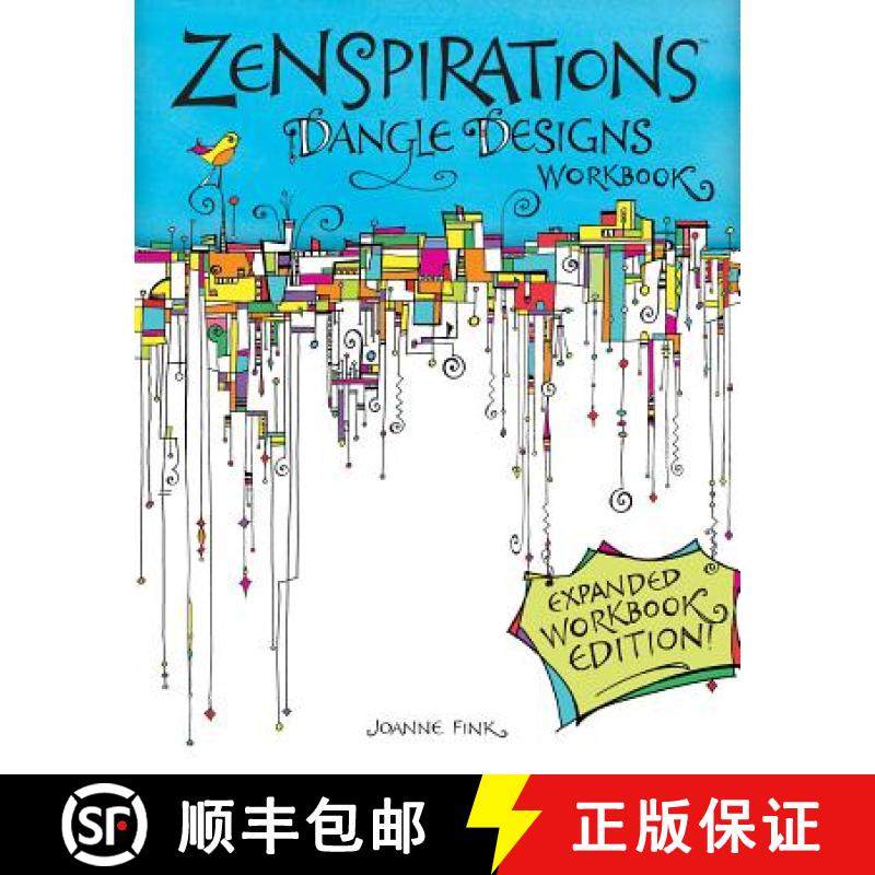 【3-4周达】Zenspirations Dangle Designs, Expanded Workbook Edition [9781574219036]