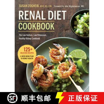 【3-4周达】Renal Diet Cookbook: The Low Sodium, Low Potassium, Healthy Kidney Cookbook [9781623156619]