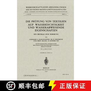 【3-4周达】Die Prüfung von Textilien auf Wasserdichtigkeit und wasserabweisende Eigenschaften : Ein ... [9783709197202]