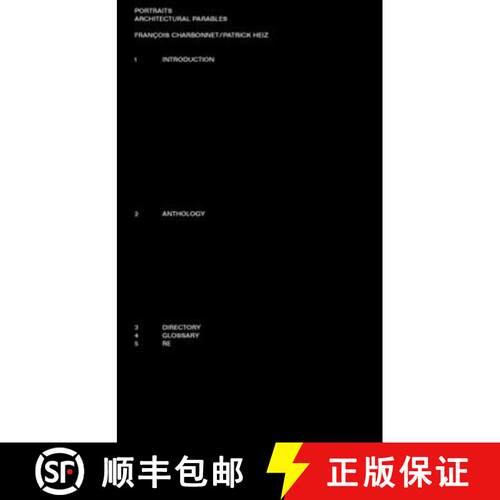【3-4周达】精装 Portraits : Architectural Parables [9783038603092]