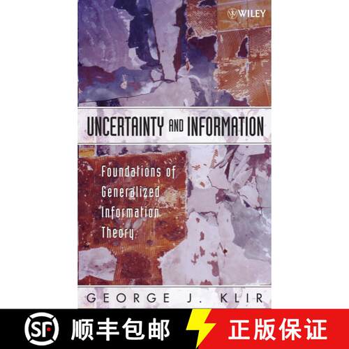 【3-4周达】精装 Uncertainty And Information: Foundations Of Generalized Information Theory [Wiley电子... [9780471748670]