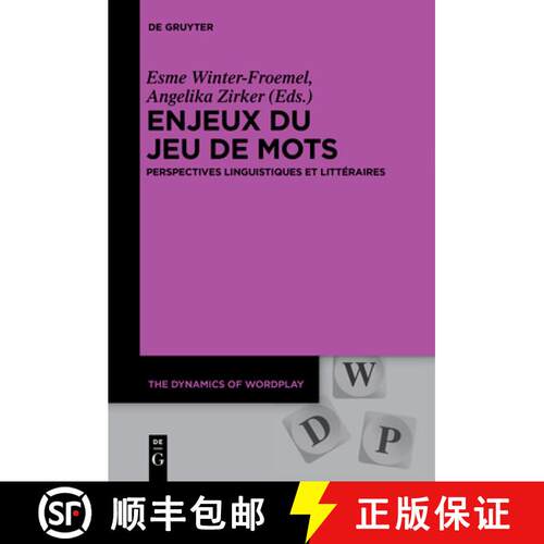 【3-4周达】精装 Enjeux du jeu de mots – Perspectives linguistiques et littéraires [9783110406573]