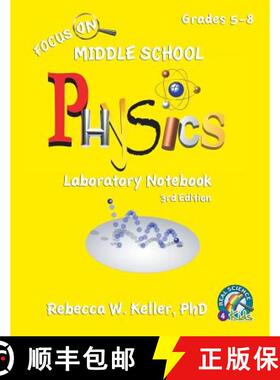 【3-4周达】Focus On Middle School Physics Laboratory Notebook 3rd Edition [9781941181744]