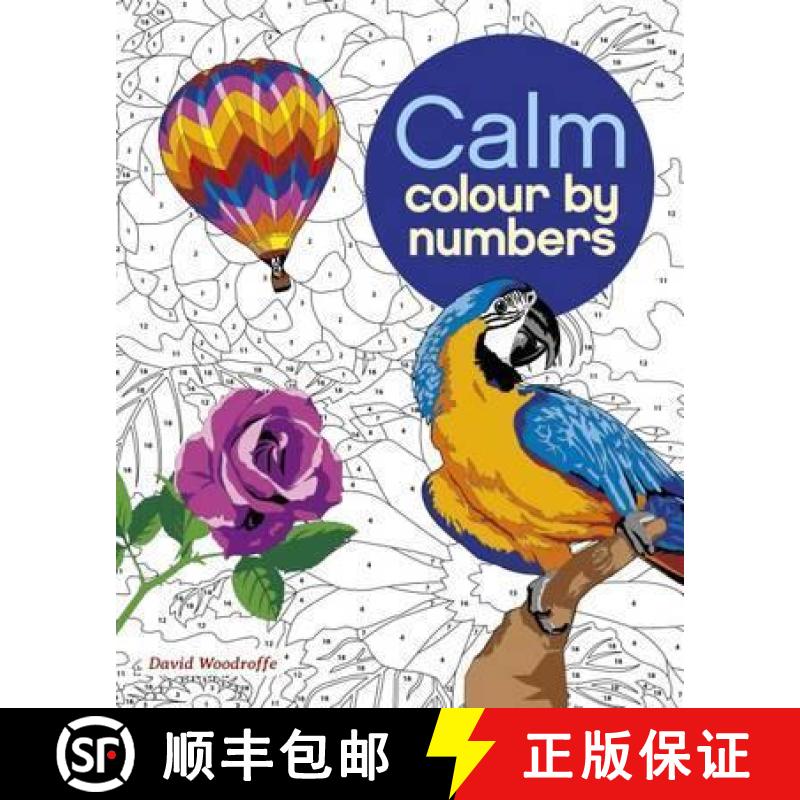 【3-4周达】Calm Colour by Numbers: Calm [9781785992247]