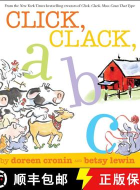 【3-4周达】Click, Clack, ABC [9781416991243]