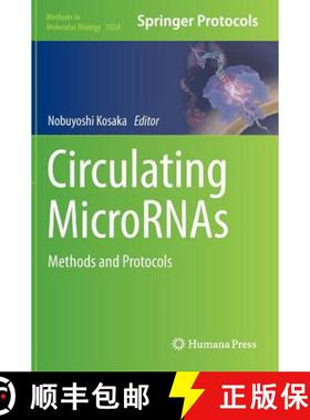 【3-4周达】Circulating MicroRNAs : Methods and Protocols [9781627034524]