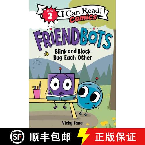 【3-4周达】精装 Friendbots: Blink and Block Bug Each Other [9780063049482]