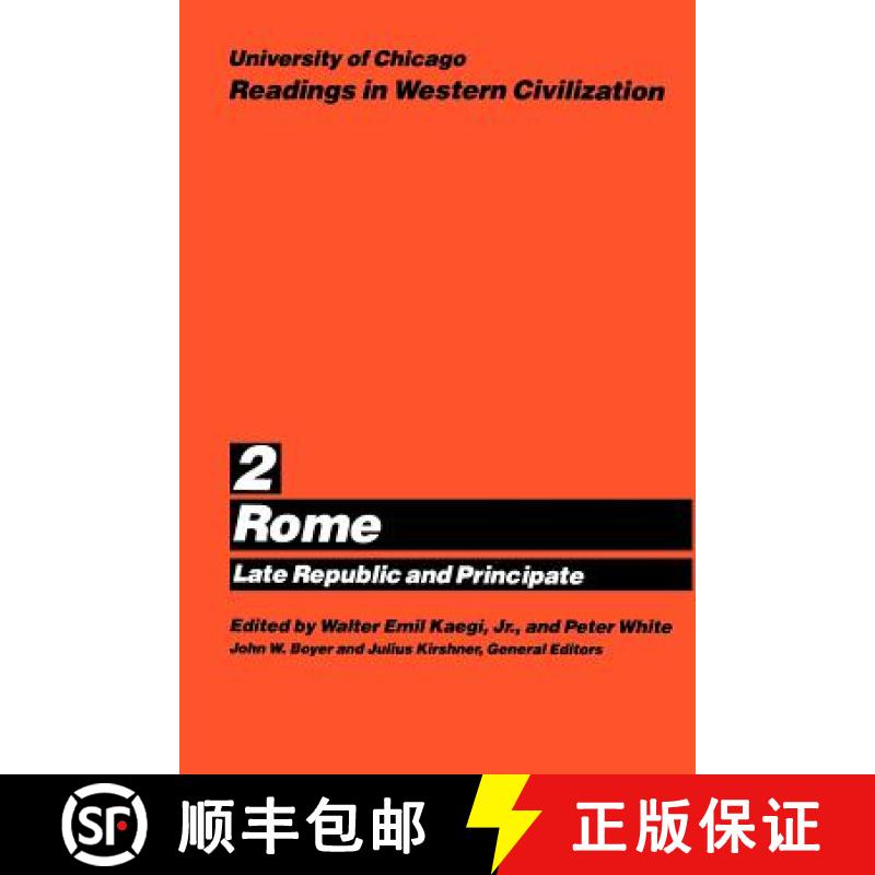 【3-4周达】University of Chicago Readings in Western Civilization, Volume 2, Volume 2: Rome: Late Rep... [9780226069371]