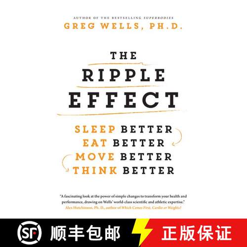 【3-4周达】The Ripple Effect: Sleep Better, Eat Better, Move Better, Think Better [9781443436939]