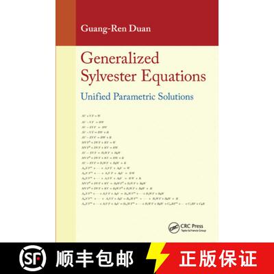 【3-4周达】Generalized Sylvester Equations: Unified Parametric Solutions [9780367575700]