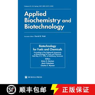 【3-4周达】精装 Biotechnology for Fuels and Chemicals: Proceedings of the Eighteenth Symposium on Bio... [9780896035041]