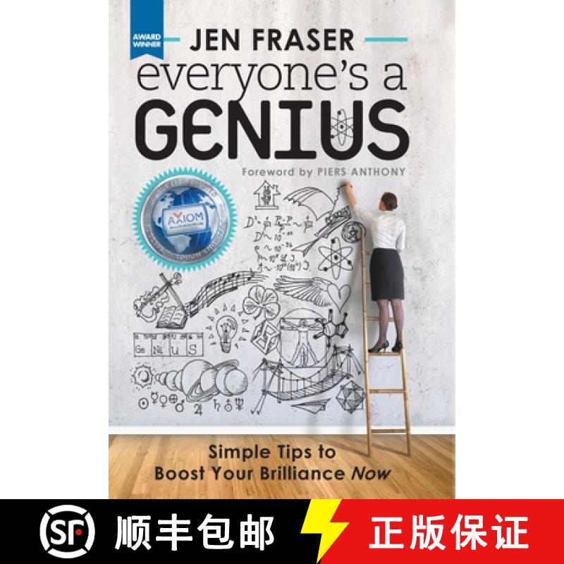 【3-4周达】Everyone's a Genius: Simple Tips to Boost Your Brilliance Now [9780994171504]