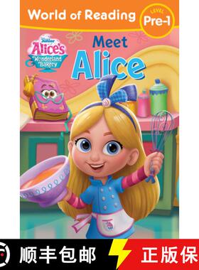 【3-4周达】World of Reading: Alice's Wonderland Bakery: Meet Alice [9781368073981]