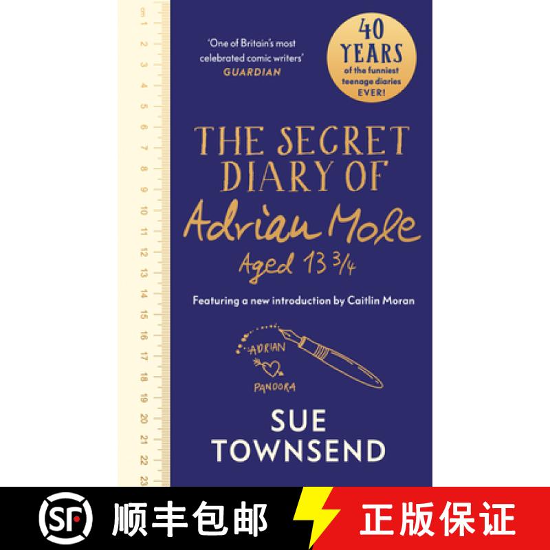 【3-4周达】The Secret Diary of Adrian Mole Aged 13 3/4 : The 40th Anniversary Edition with an introdu... [9780241615300]